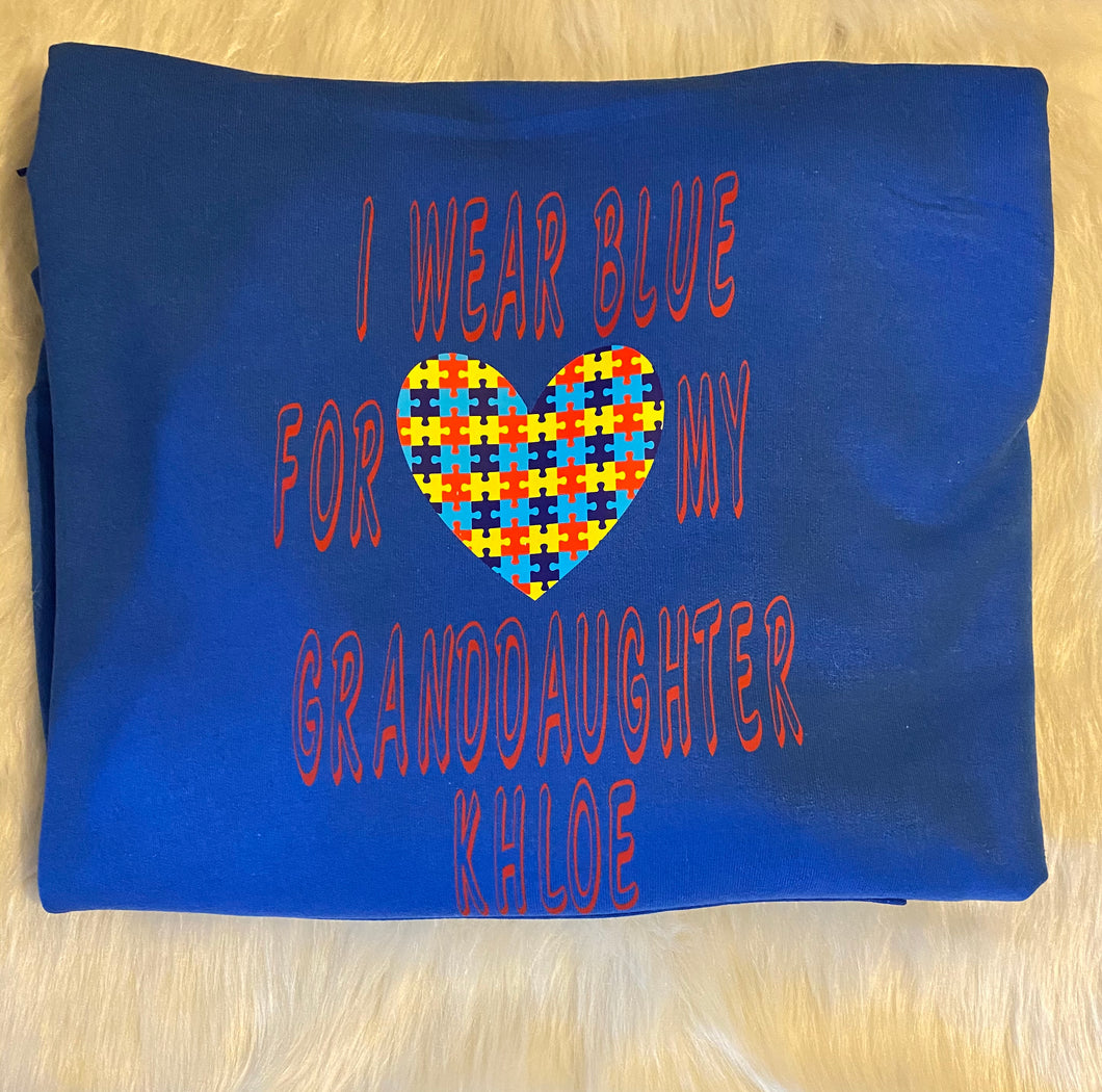 Customized Autism tee