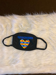 Autism heart mask